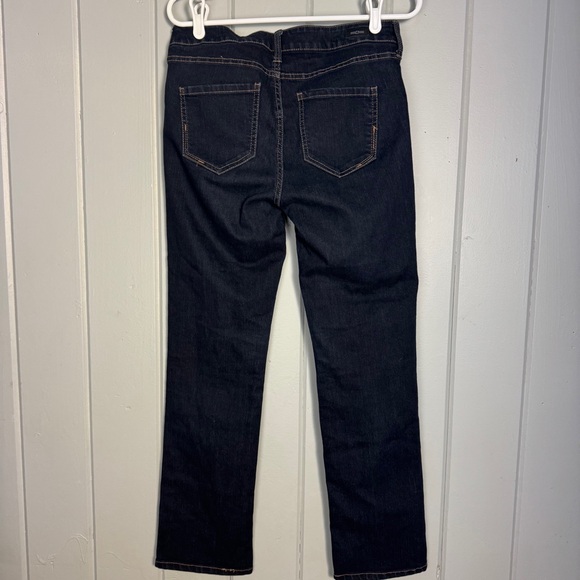 Liverpool Stitch Fix Dark Wash Mid-rise Straight Leg Jeans 8 /‎ 29 Short Women’s - Picture 11 of 13